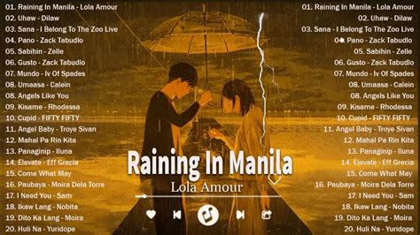 pinoy acoustic songs|Raining in Manila ~ Filipino OPM Acoustic Love Songs 2023 .